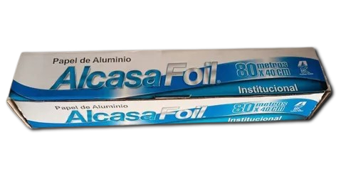 Papel Aluminio La Vida 80MTS 6UND